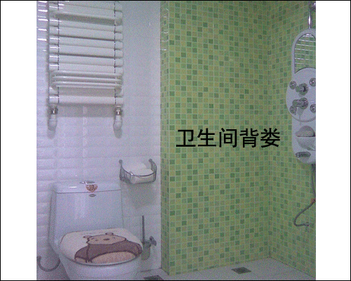 卫生间暖气片位置