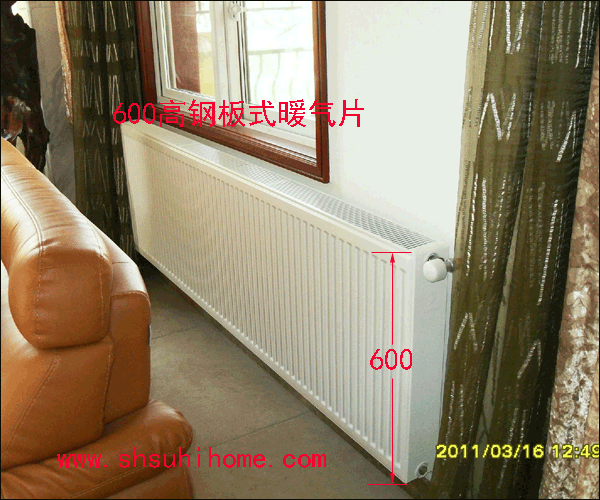 武汉钢板式暖气安装