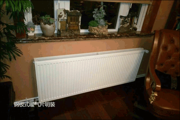 钢板式暖气片明装