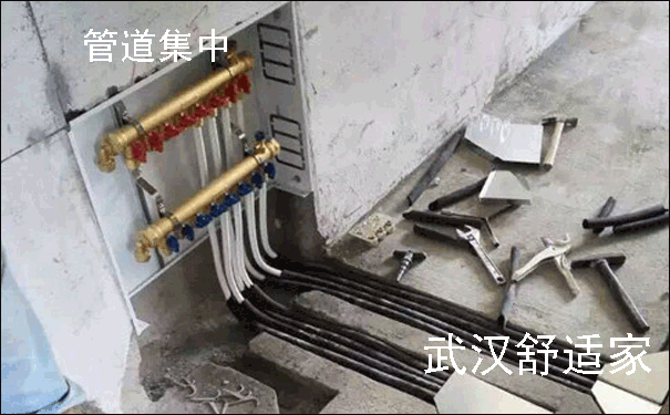 暖气片走管效果图