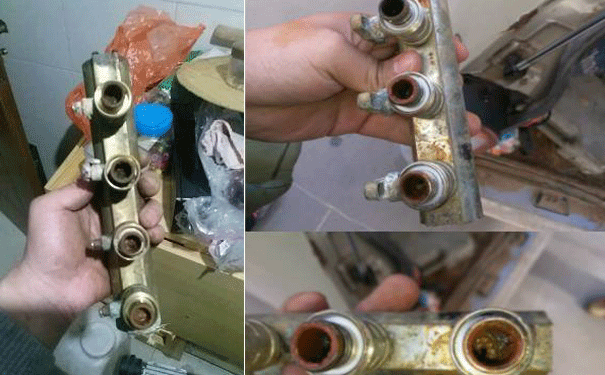 地暖分集水器堵塞