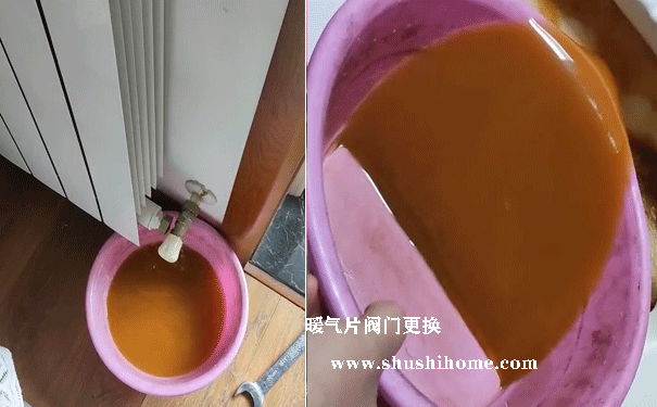 暖气片阀门更换