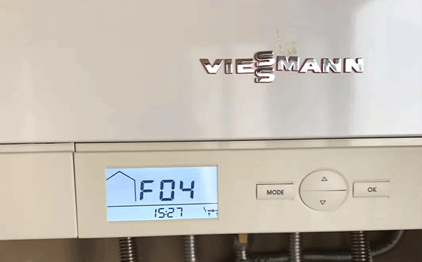 菲斯曼壁挂炉F04故障维修